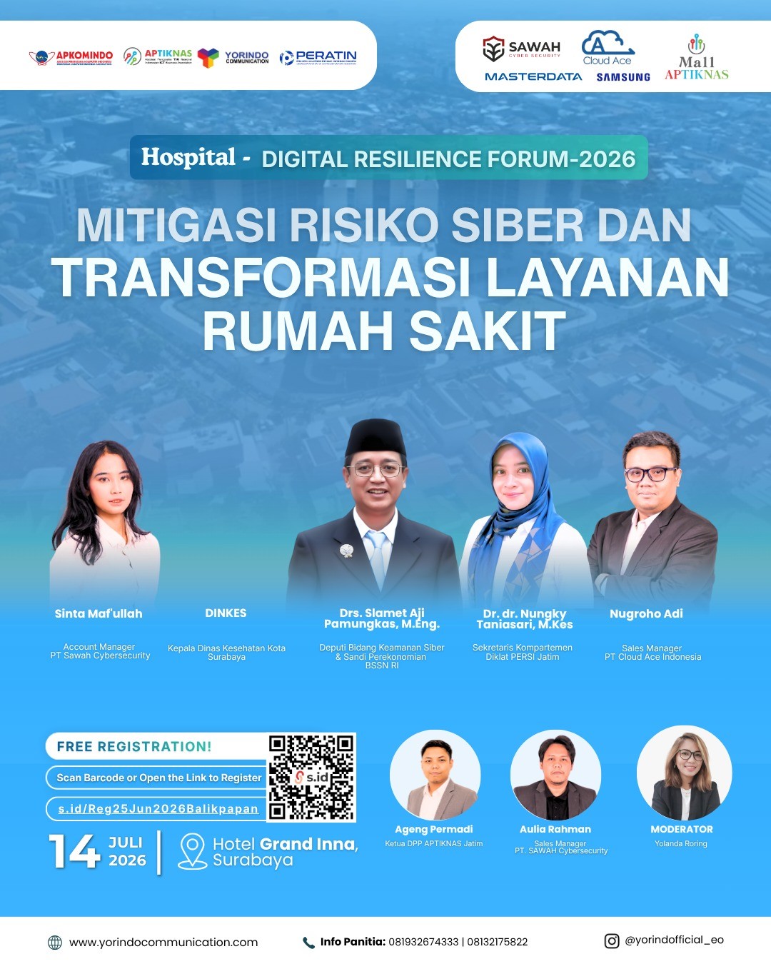 Digital Resilience Forum 2026: Mitigasi Risiko Siber dan Transformasi Layanan Rumah Sakit